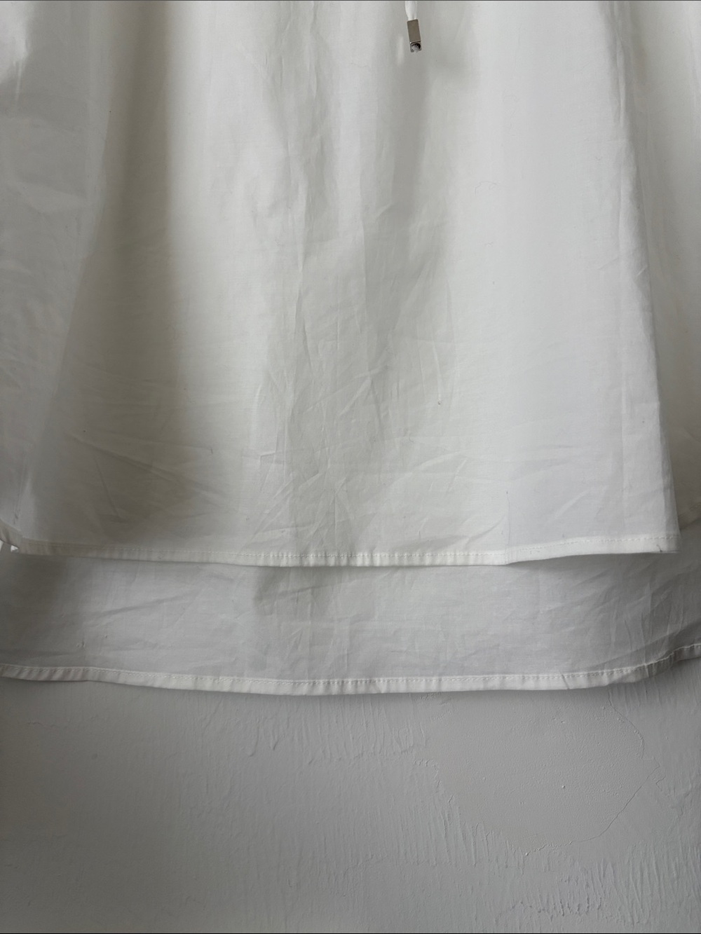 Liz Claiborne White Sleeveless Tie-Neck Blouse Size XL - Picture 7 of 10